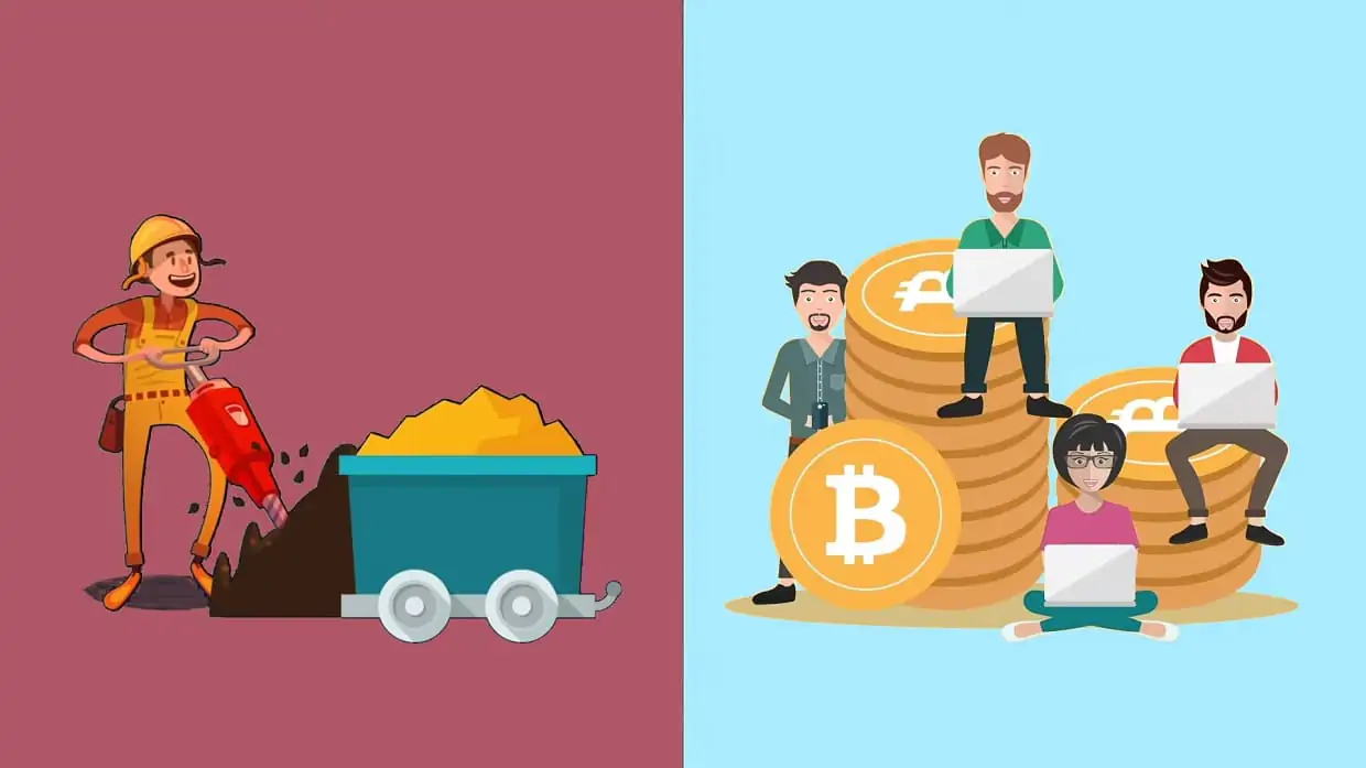 Conas a oibríonn malartuithe cryptocurrency